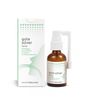 Gola Silver spray antinfiammatorio con Argento colloidale Vero®