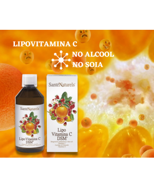 Lipo vitamina C DSM® liposomiale - no alcool - no soia - gusto fragola